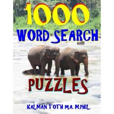 1000 Word Search Puzzles: Fun Way to Improve Your IQ Paperback, Createspace Independent Publishing Platform