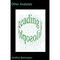 Other Analyses: Reading Philosophy Paperback, Createspace Independent Publishing Platform