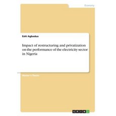 Impact of Restructuring and Privatization on the Performance of the Electricity Sector in Nigeria Paperback, Grin Publishing