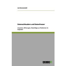 Datenschleudern Und Datenfresser Paperback, Grin Verlag Gmbh
