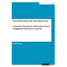 Consumer Perception of the State-Owned Bangladesh Television Network Paperback, Grin Publishing
