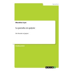 La Parodia En Quijote Paperback, Grin Publishing