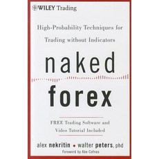 (영문도서) Naked Forex: High-Probability Techniques for Trading Without Indicators Hardcover, Wiley