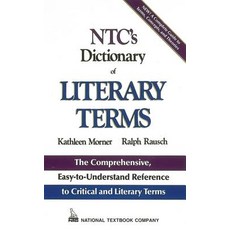 NTC's Dictionary of Literary Terms Paperback, McGraw-Hill Education