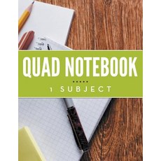 Quad Notebook - 1 Subject Paperback, Dot Edu