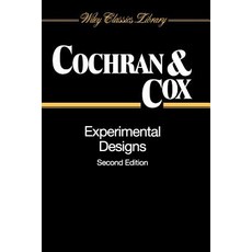 Experimental Designs Paperback, Wiley