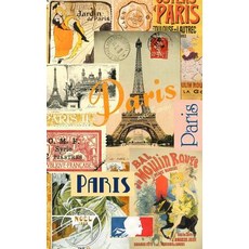 Paris: Travel Gifts / Presents [ Small Ruled Notebook / Journal - Collage ] Paperback, Createspace Independent Publishing Platform