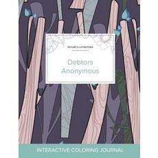 Adult Coloring Journal: Debtors Anonymous (Nature Illustrations Abstract Trees) Paperback, Adult Coloring Journal Press