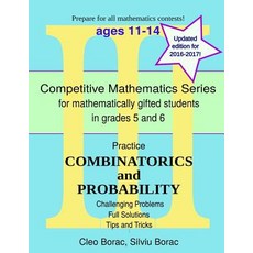 Practice Combinatorics and Probability: Level 3 (Ages 11-14) Paperback, Goods of the Mind, LLC