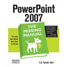 PowerPoint 2007: The Missing Manual Paperback, O'Reilly Media