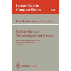Object-Oriented Methodologies and Systems: International Symposium Isooms '94 Palermo Italy September 21-22 1994. Proceedings Paperback, Springer