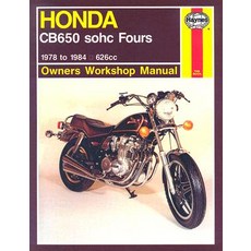 Honda CB650 Sohc Fours Owners Workshop Manual: 1978 to 1984 Paperback, Haynes Manuals