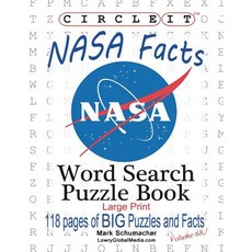 Circle It NASA Facts Large Print Word Search Puzzle Book Paperback, Lowry Global Media LLC