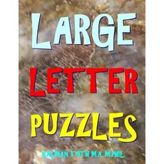 Large Letter Puzzles Paperback, Createspace Independent Publishing Platform