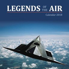 Legends of the Air Wall Calendar 2018 (Art Calendar) Wall, Flame Tree Publishing