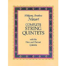 Complete String Quintets: With the Horn and Clarinet Quintets Paperback, Dover Publications