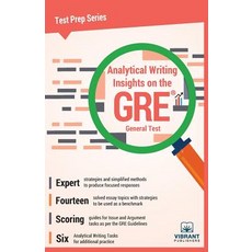Analytical Writing Insights on the GRE General Test Paperback, Vibrant Publishers