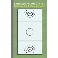Lacrosse (Women) 2 in 1 Tacticboard and Training Workbook Paperback, Books on Demand