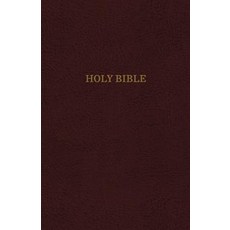 KJV Reference Bible Personal Size Giant Print Bonded Leather Burgundy Indexed Red Letter Edition Bonded Leather, Thomas Nelson