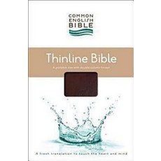 Ceb Common English Thinline Bible Bonded Ecoleather Burgundy Bonded Leather, Common English Bible