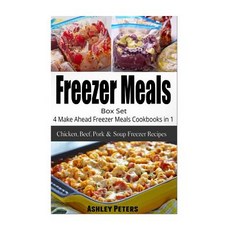 Freezer Meals Box Set: 4 Make Ahead Freezer Meals Cookbooks in 1 (Chicken Beef Paperback, Createspace Independent Publishing Platform
