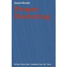 Proper Doctoring Paperback, Springer