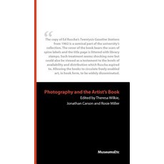 Photography and the Artist's Book Hardcover, Museumsetc