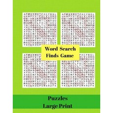 Word Search Finds Game Puzzles Large Print: Easy Challenge Your Brain Find a Word for Adults Paperback, Createspace Independent Publishing Platform
