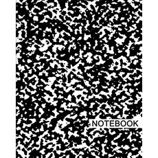 Notebook: 8" X 10 " for Writing Journaling & Notes 100 Pages Marble (Black) [Classic Notebook] Paperback, Createspace Independent Publishing Platform