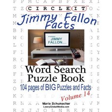 Circle It Jimmy Fallon Facts Word Search Puzzle Book Paperback, Lowry Global Media LLC