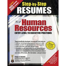Step-By-Step Resumes for All Human Resources Entry-Level to Executive Positions Paperback, Page Publishing, Inc.