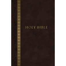 KJV Thinline Bible Standard Print Imitation Leather Brown Indexed Red Letter Edition Comfort Print Imitation Leather, Thomas Nelson