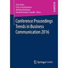 Conference Proceedings Trends in Business Communication 2016 Paperback, Springer Gabler