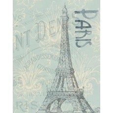 Journal: 8.5 X 11 202 Lines Pages Paris France Eiffel Tower Journal/Notebook Paperback, Createspace Independent Publishing Platform