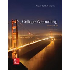 College Accounting ( Chapters 1-30) with Connect+ Hardcover, McGraw-Hill Education