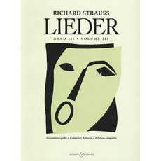 Lieder Volume 3 Paperback, Boosey & Hawkes Inc