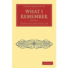 What I Remember - Volume 2, Cambridge University Press
