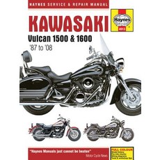 Kawasaki Vulcan 1500 & 1600 '87 to '08 Hardcover, Haynes Manuals