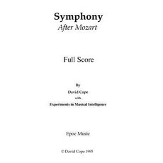 Symphony (After Mozart) Paperback, Createspace Independent Publishing Platform