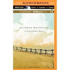 October Mourning: A Song for Matthew Shepard MP3 CD, Candlewick on Brilliance Audio