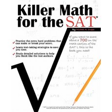 Killer Math for the SAT Paperback, Createspace Independent Publishing Platform