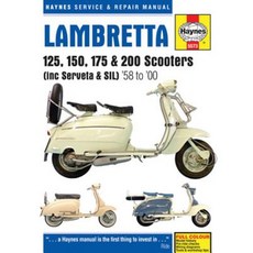 Lambretta 125 150 175 & 200 Scooters: (Including Serveta & Sil) '58 to '00 Hardcover, Haynes Manuals