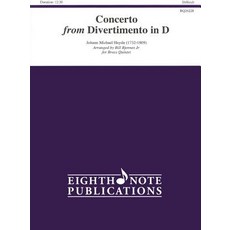 Concerto from Divertimento in D Difficult Paperback, Alfred Music