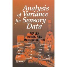 Analysis of Variance for Sensory Data Hardcover, Wiley