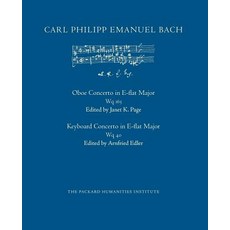 Concerto in E-Flat Major Wq 165 and Wq 40 Paperback, Createspace Independent Publishing Platform