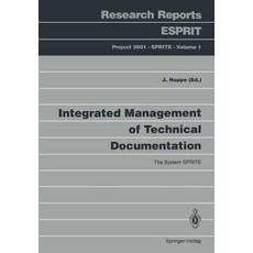 Integrated Management of Technical Documentation: The System Sprite Paperback, Springer