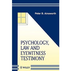 Psychology Law and Eyewitness Testimony Paperback, Wiley
