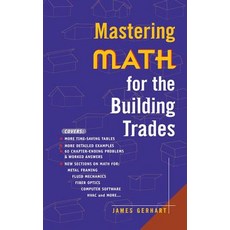 Mastering Math for the Building Trades Paperback, McGraw-Hill Education Tab