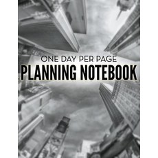 One Day Per Page Planning Notebook Paperback, Biz Hub