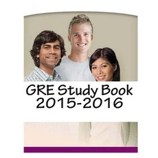 GRE Study Book 2015-2016 Paperback, Createspace Independent Publishing Platform